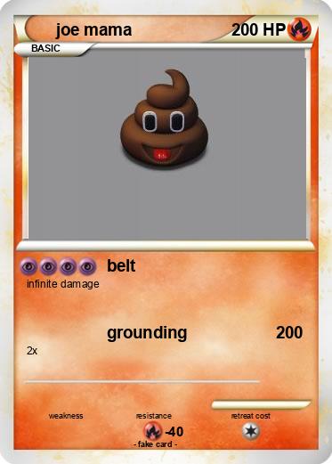 Pokemon joe mama