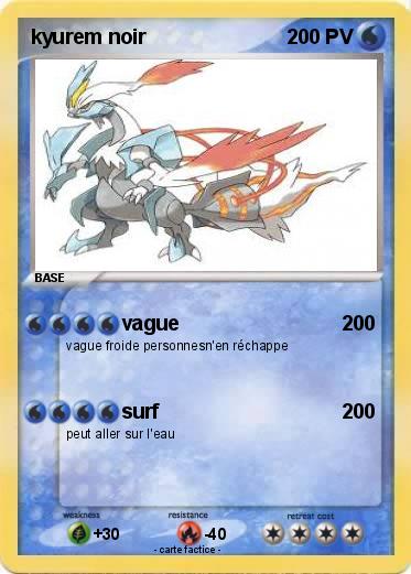 Pokemon kyurem noir