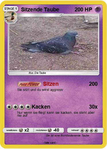Pokemon Sitzende Taube