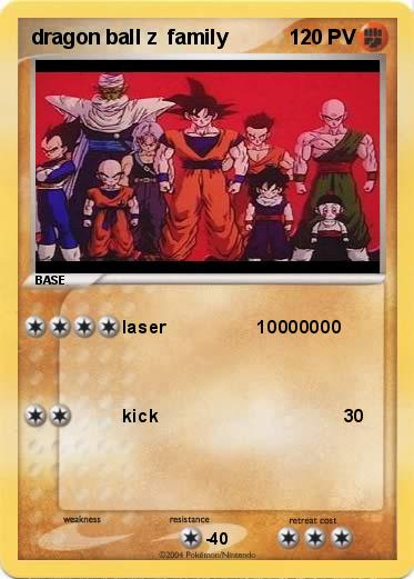 Pokemon dragon ball z  family