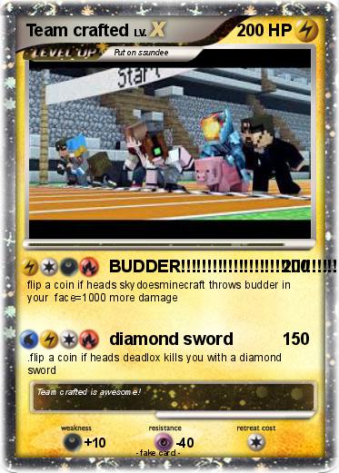 Pokemon Team crafted