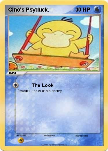 Pokemon Gino's Psyduck.