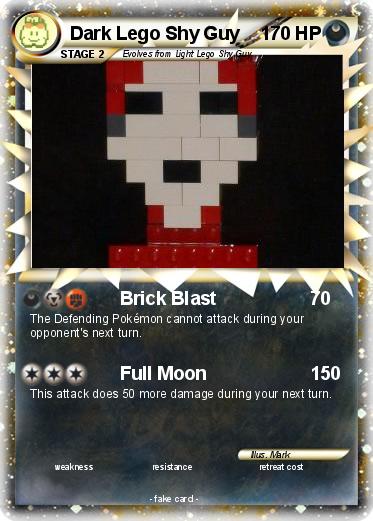 Pokemon Dark Lego Shy Guy