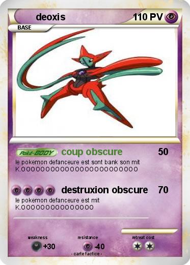 Pokemon deoxis