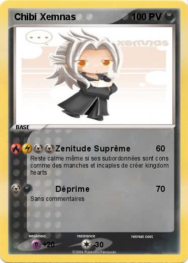 Pokemon Chibi Xemnas