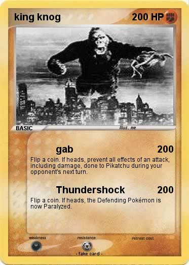 Pokemon king knog