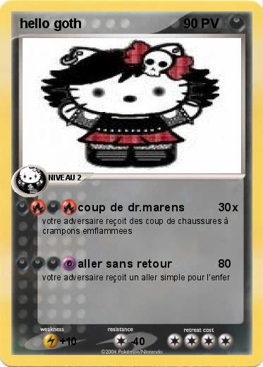 Pokemon hello goth