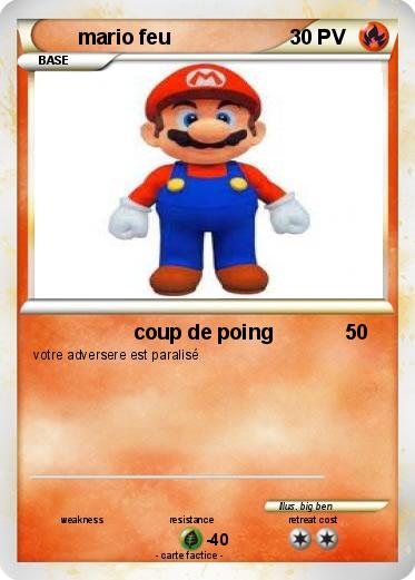 Pokemon mario feu
