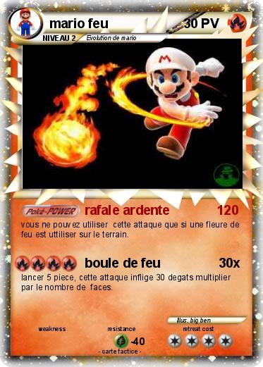 Pokemon mario feu