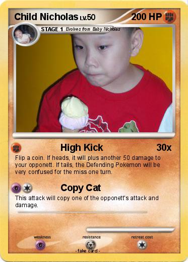 Pokemon Child Nicholas
