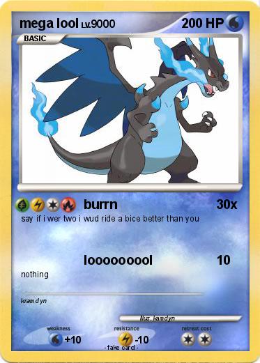 Pokemon mega lool