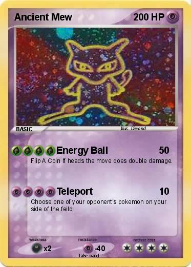 Pokemon Ancient Mew