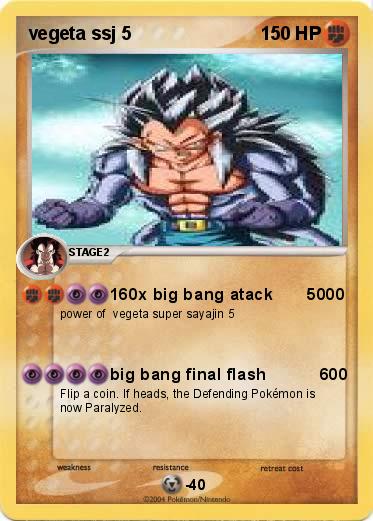 Pokemon vegeta ssj 5