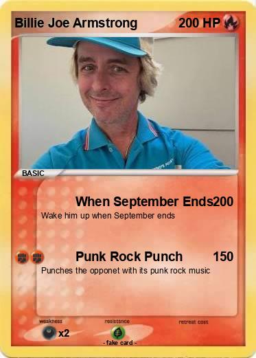 Pokemon Billie Joe Armstrong