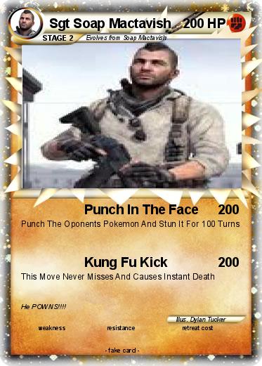 Pokemon Sgt Soap Mactavish