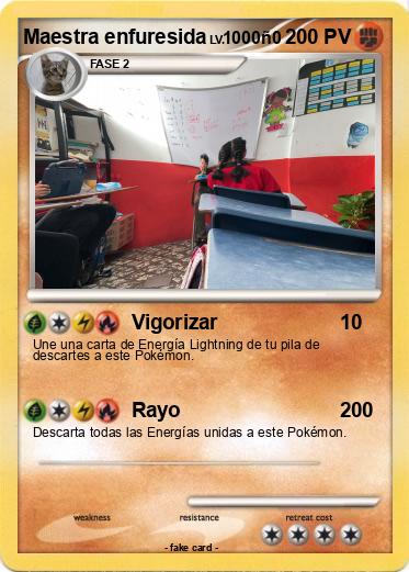 Pokemon Maestra enfuresida
