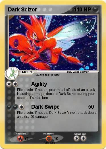 Pokemon Dark Scizor