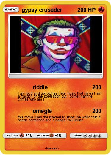 Pokemon gypsy crusader