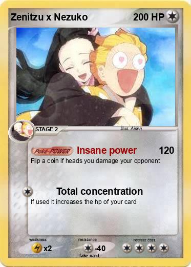 Pokemon Zenitzu x Nezuko