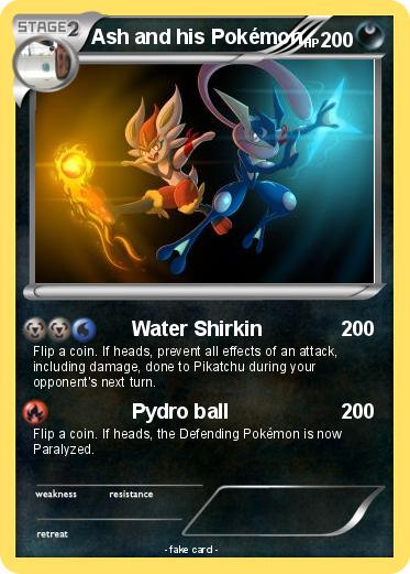 Pokemon Ash and his Pokémon