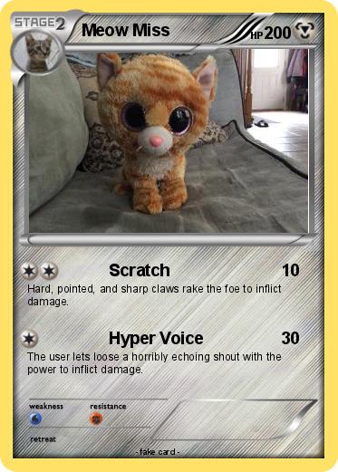 Pokemon Meow Miss