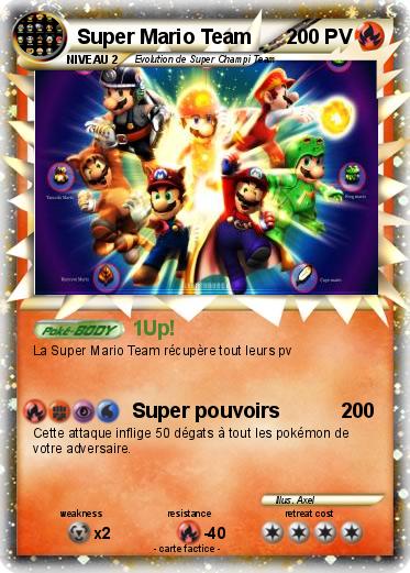 Pokemon Super Mario Team