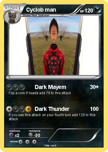Pokemon Cyclob man
