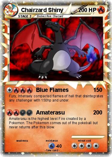 Pokemon Chairzard Shiny