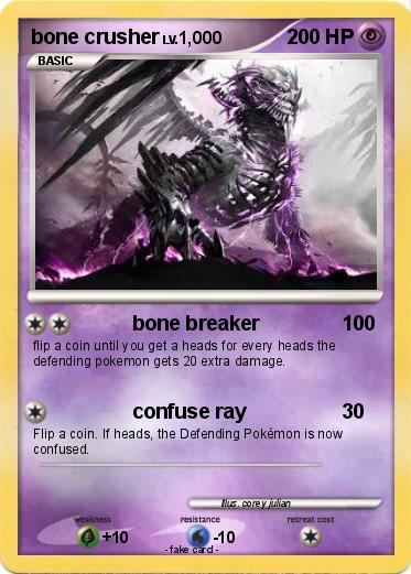 Pokemon bone crusher