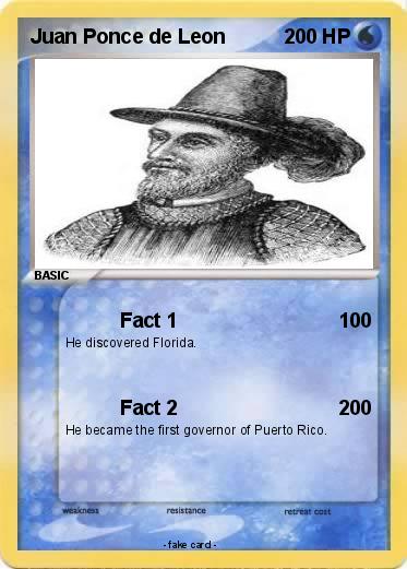Pokemon Juan Ponce de Leon
