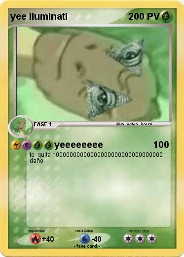 Pokemon yee iluminati