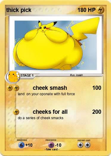 Pokemon thick pick