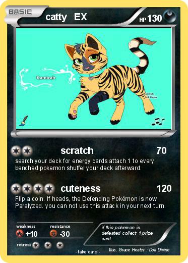 Pokemon catty   EX