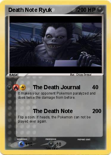 Pokemon Death Note Ryuk
