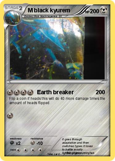 Pokemon M black kyurem