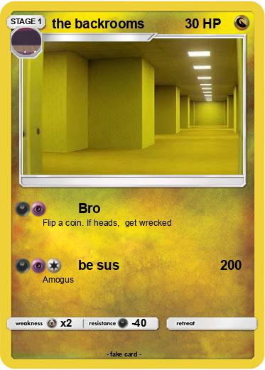 Pokemon the backrooms