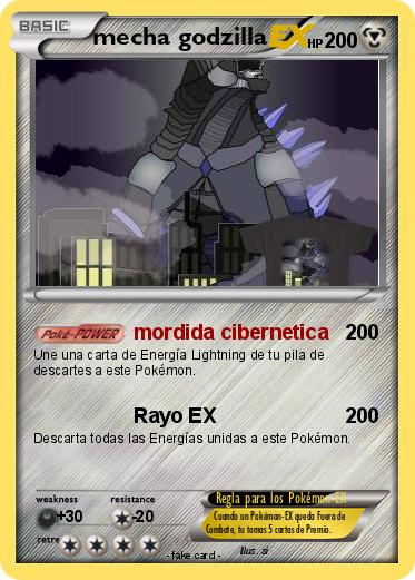 Pokemon mecha godzilla