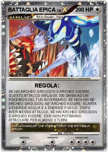Pokemon BATTAGLIA EPICA