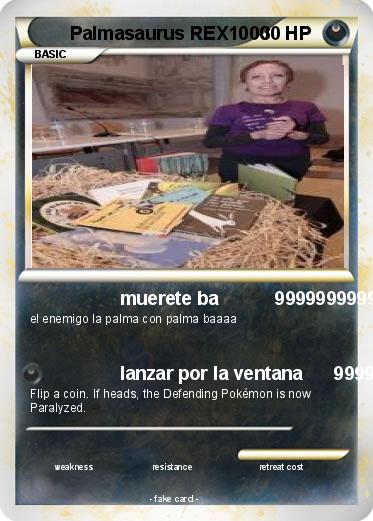 Pokemon Palmasaurus REX1000