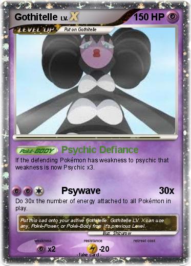 Pokemon Gothitelle