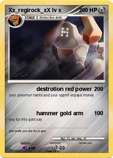 Pokemon Xx_regirock_xX lv x