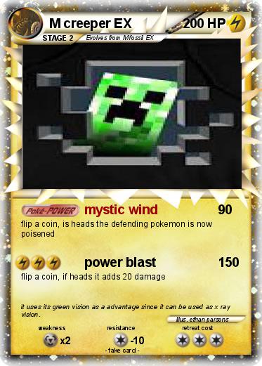 Pokemon M creeper EX