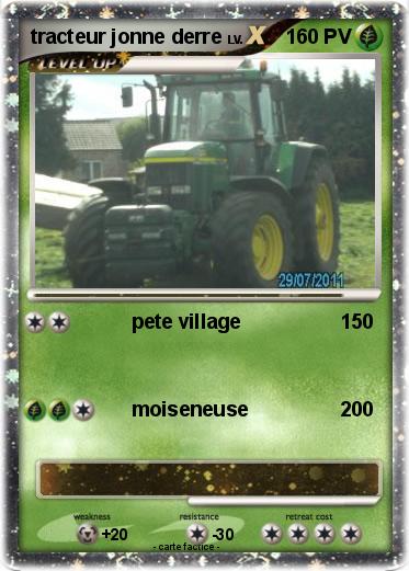 Pokemon tracteur jonne derre