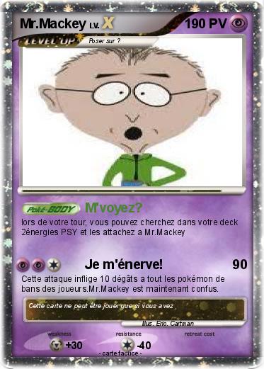 Pokemon Mr.Mackey