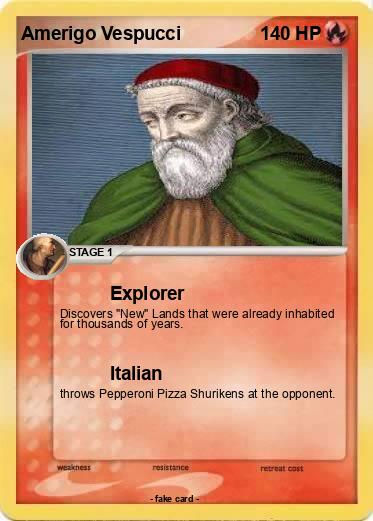 Pokemon Amerigo Vespucci