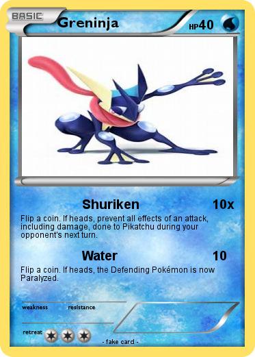Pokemon Greninja