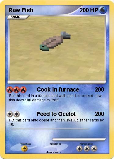 Pokemon Raw Fish