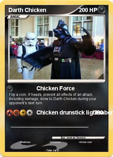 Pokemon Darth Chicken