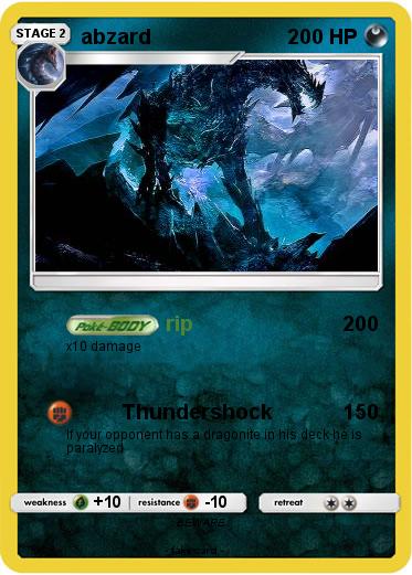 Pokemon abzard