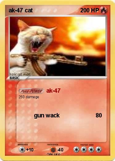 Pokemon ak-47 cat